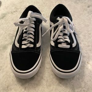 Vans Black and White Old Skool Ultra Cush